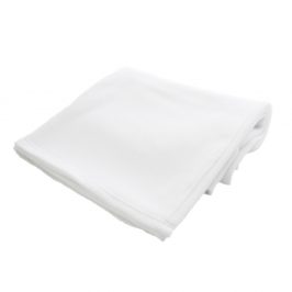 Economy White Sublimation Blanket - Fleece Blankets | NorthEast Fleece Co