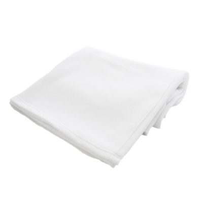 Economy White Sublimation Blanket - Fleece Blankets | NorthEast Fleece Co