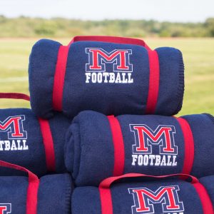 Deluxe Fleece Throw with Embroidery: Schools, Teams and Fundraising