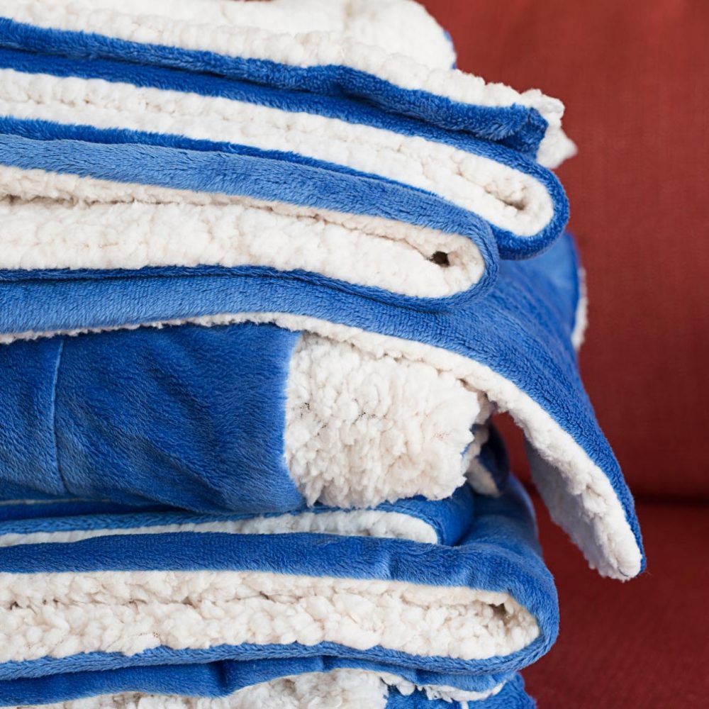 Sherpa Blanket Fleece Blankets NorthEast Fleece Co
