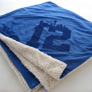 Sherpa Blanket with Laser Etch