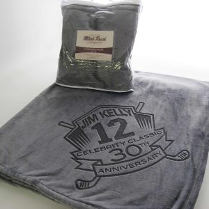 Cloud Mink Touch Throw with Laser Etch