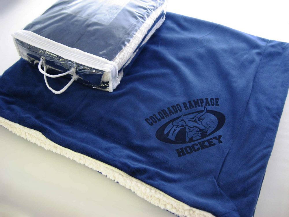 Sherpa Blanket with Laser Etch