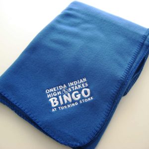 Economy Throw with Embroidery
