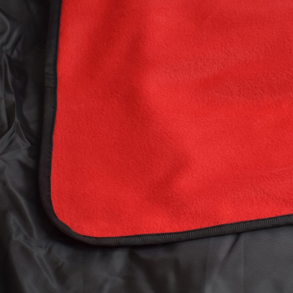 Picnic Fleece Blanket: Red