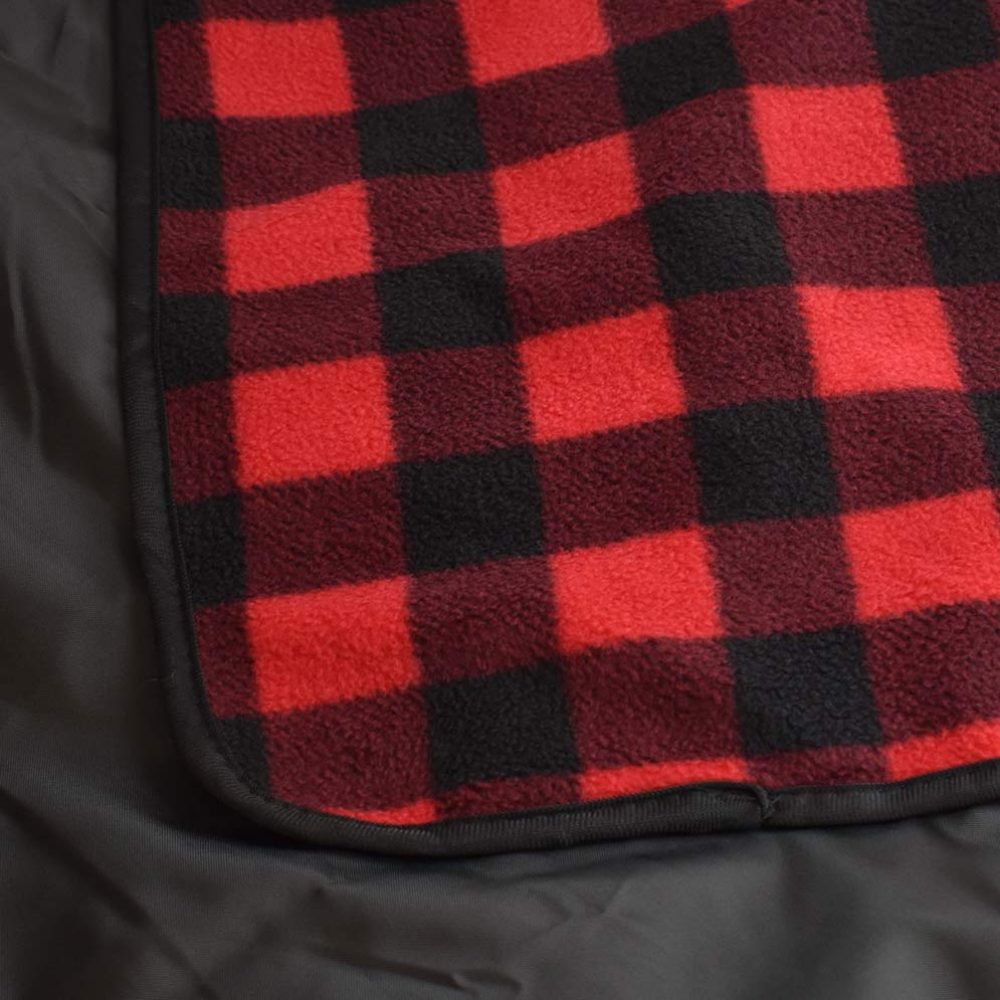 Picnic Fleece Blanket: Buffalo Check