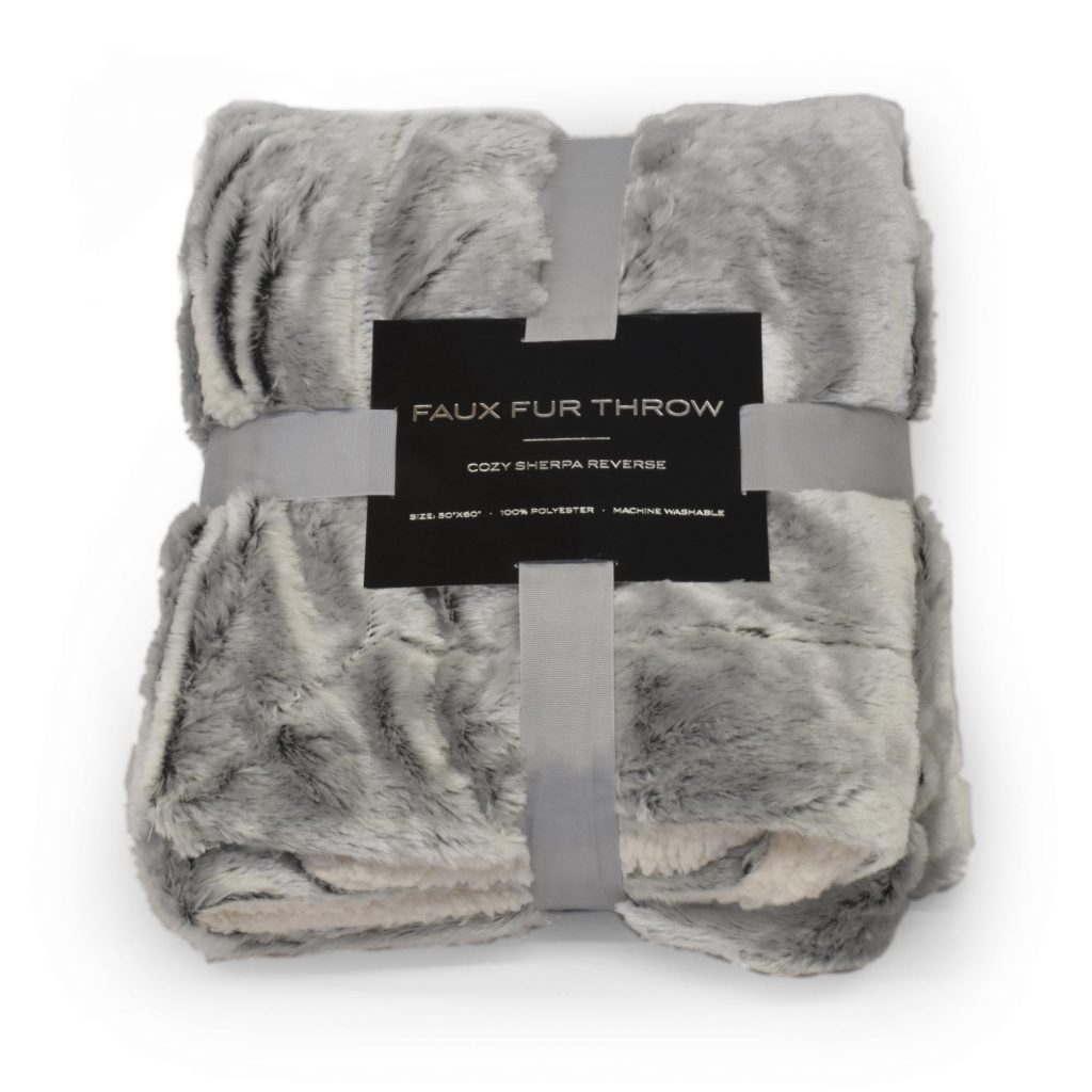 Faux Fur Blanket Fleece Blankets NorthEast Fleece Co