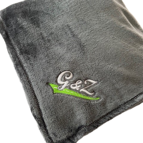 corporate gift, custom mink touch throw