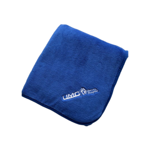 corporate gift, custom coral throw